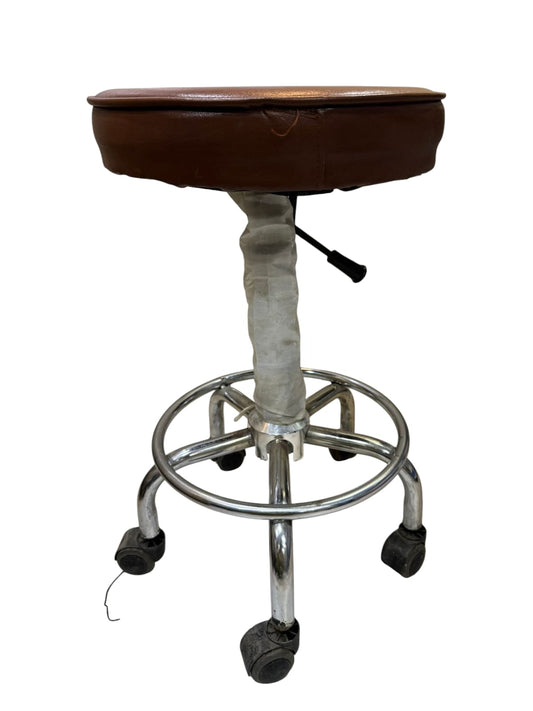 Revolving Stool Moving Chair - Equipped with wheels for easy movement