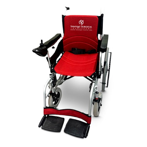 Electric Wheelchair SS 974 – Foldable, Dual Motor, Heavy-Duty Mobility Chair