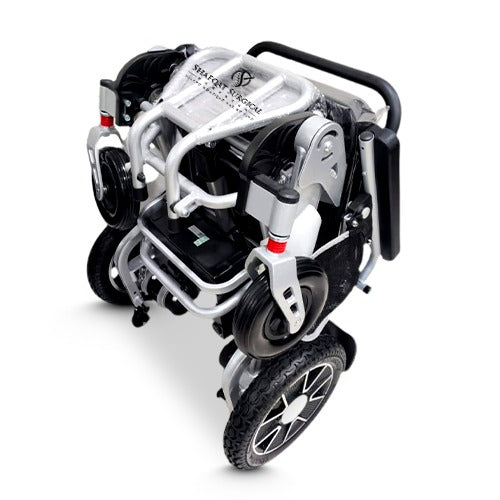 Aluminum Lightweight Electric Wheelchair SS 9000 & 9100 – Compact. Comfortable. Powerful.