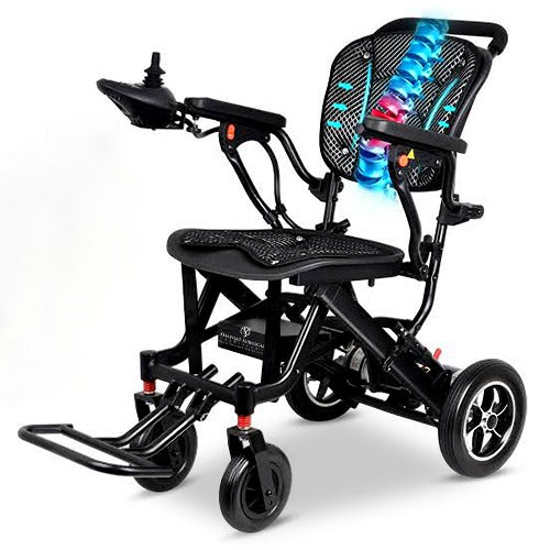Electric Wheelchair Portable - Lightweight & Easy Folding Very Compact SS:202