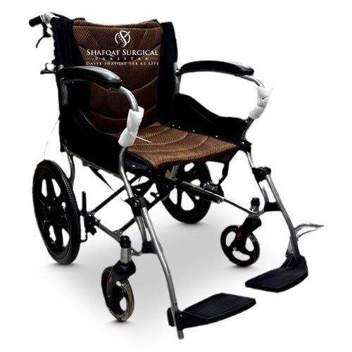 Transport Wheelchair – Compact Foldable Model SS 9536