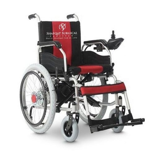 Electric Wheelchair SS 974 – Foldable, Dual Motor, Heavy-Duty Mobility Chair