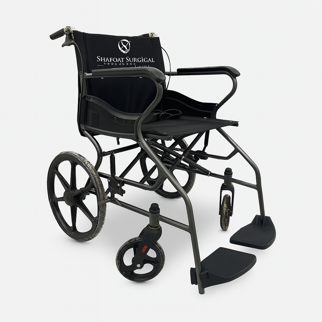 Manual Wheelchair F12 – Foldable, Lightweight & Durable for Everyday Use