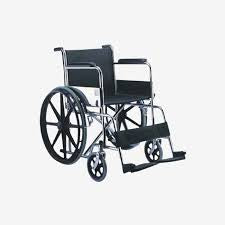 Standard Manual Wheelchair – Foldable, Durable & Lightweight | KY809B Model Free Delivery