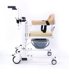 Imported Patient Lift – Transfer Commode Wheelchair 7600LQ Seat | 3-in-1 Comfortable Design