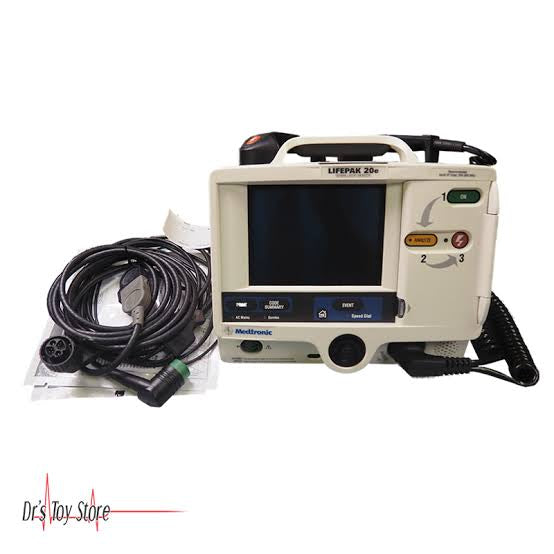 LIFEPAK 20e Biphasic Defibrillator with Monitor – AED & Manual Modes | Medtronic