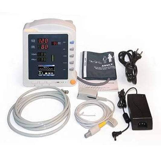 Compact Vital Signs Patient Monitor – NIBP, SpO2, Temp & Pulse Rate