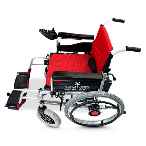 Electric Wheelchair SS 974 – Foldable, Dual Motor, Heavy-Duty Mobility Chair