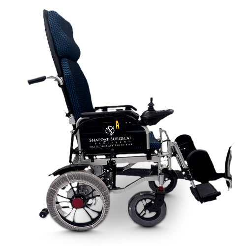 Electric Wheelchair LC-3000 Manual Reclining Wheelchair with Manual Footrest