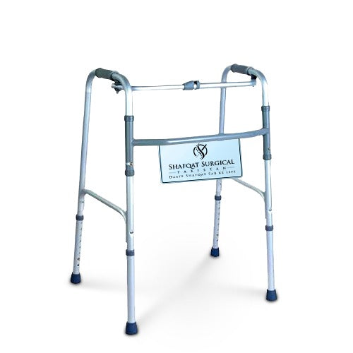 Walker Adjustable Walking Frame – Portable & Foldable Medical