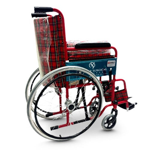 Standard Lightweight Transport Wheelchair Model 802 Manual