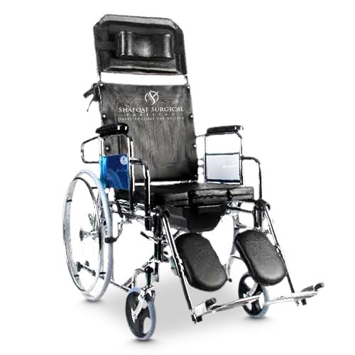 GC Reclining Commode Wheelchair Model: SS 608