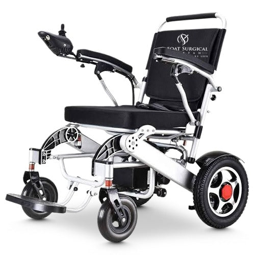 Aluminum Lightweight Electric Wheelchair SS 9000 & 9100 – Compact. Comfortable. Powerful.