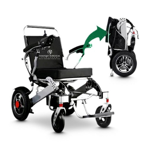 Aluminum Lightweight Electric Wheelchair SS 9000 & 9100 – Compact. Comfortable. Powerful.