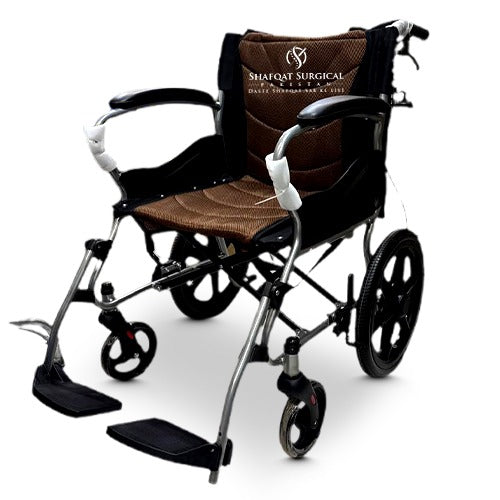 Transport Wheelchair – Compact Foldable Model SS 9536